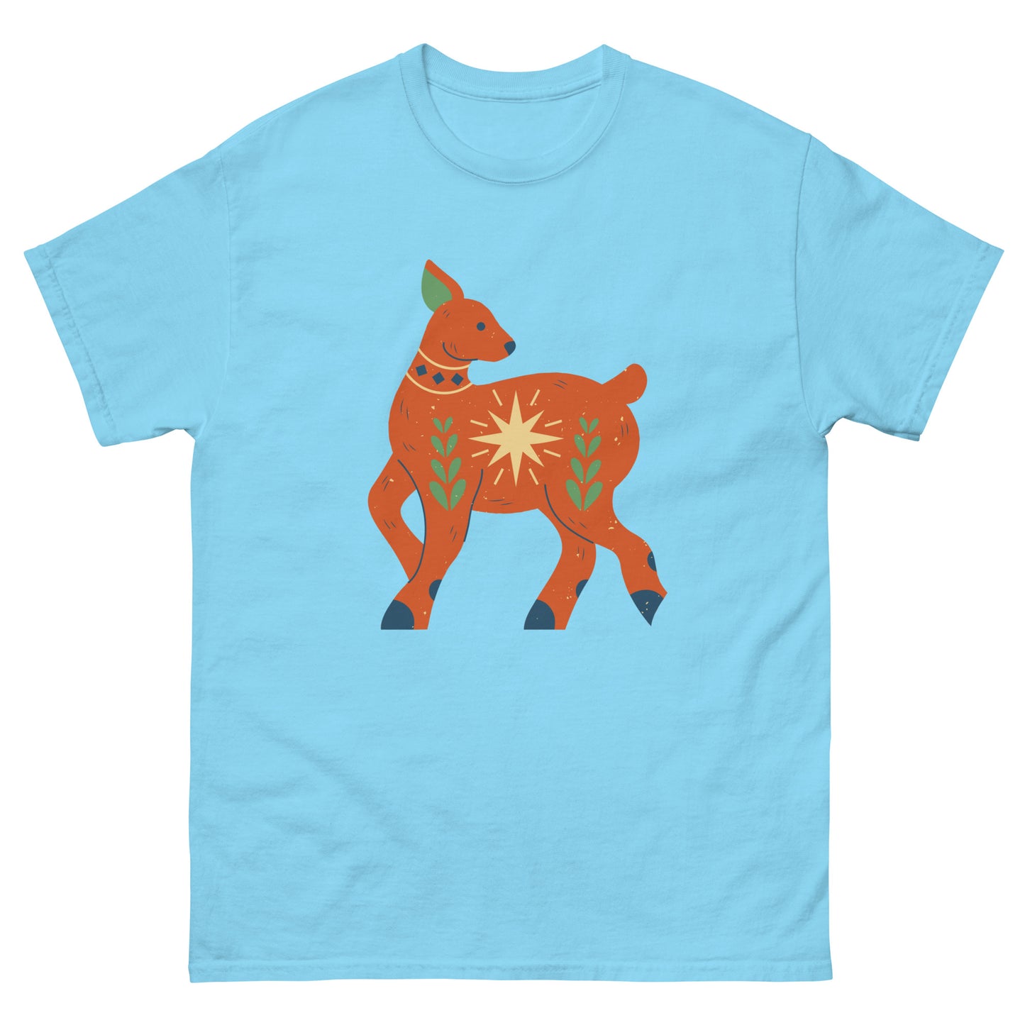 T-shirt classique homme - Cerf de Noël