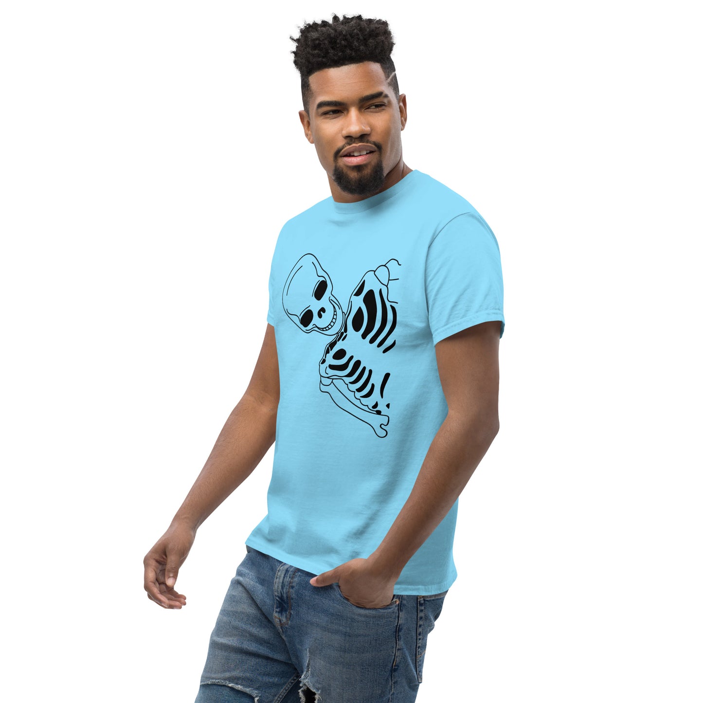 T-shirt classique homme - Squelette