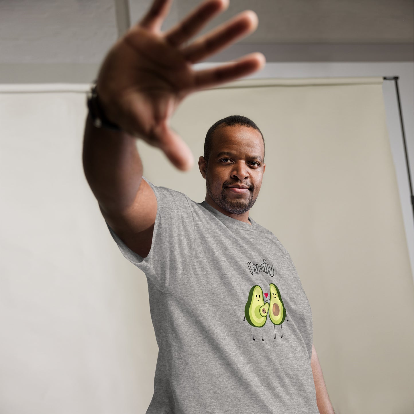 T-shirt classique homme - Avocado Family