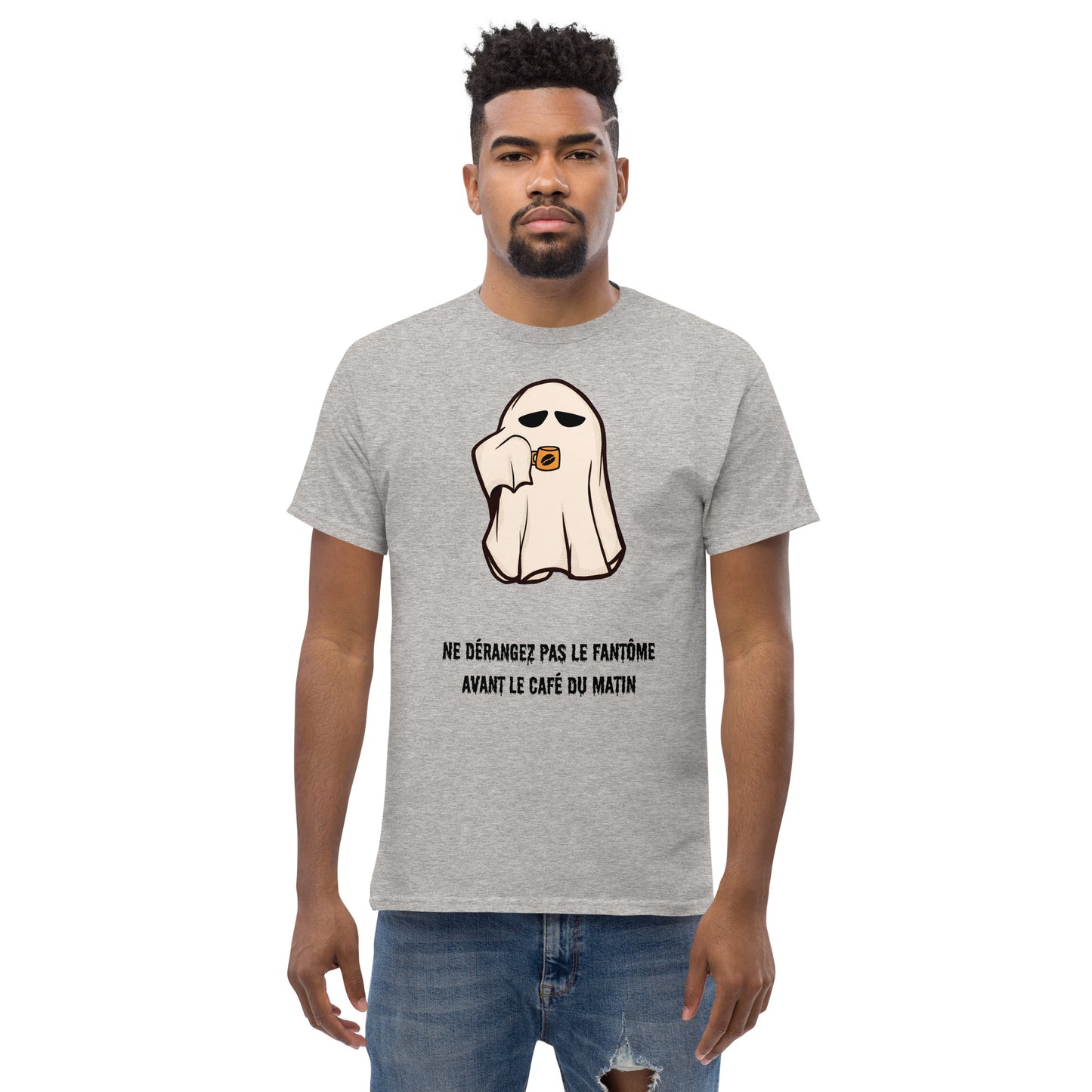 T-shirt classique homme - Fantôme du matin