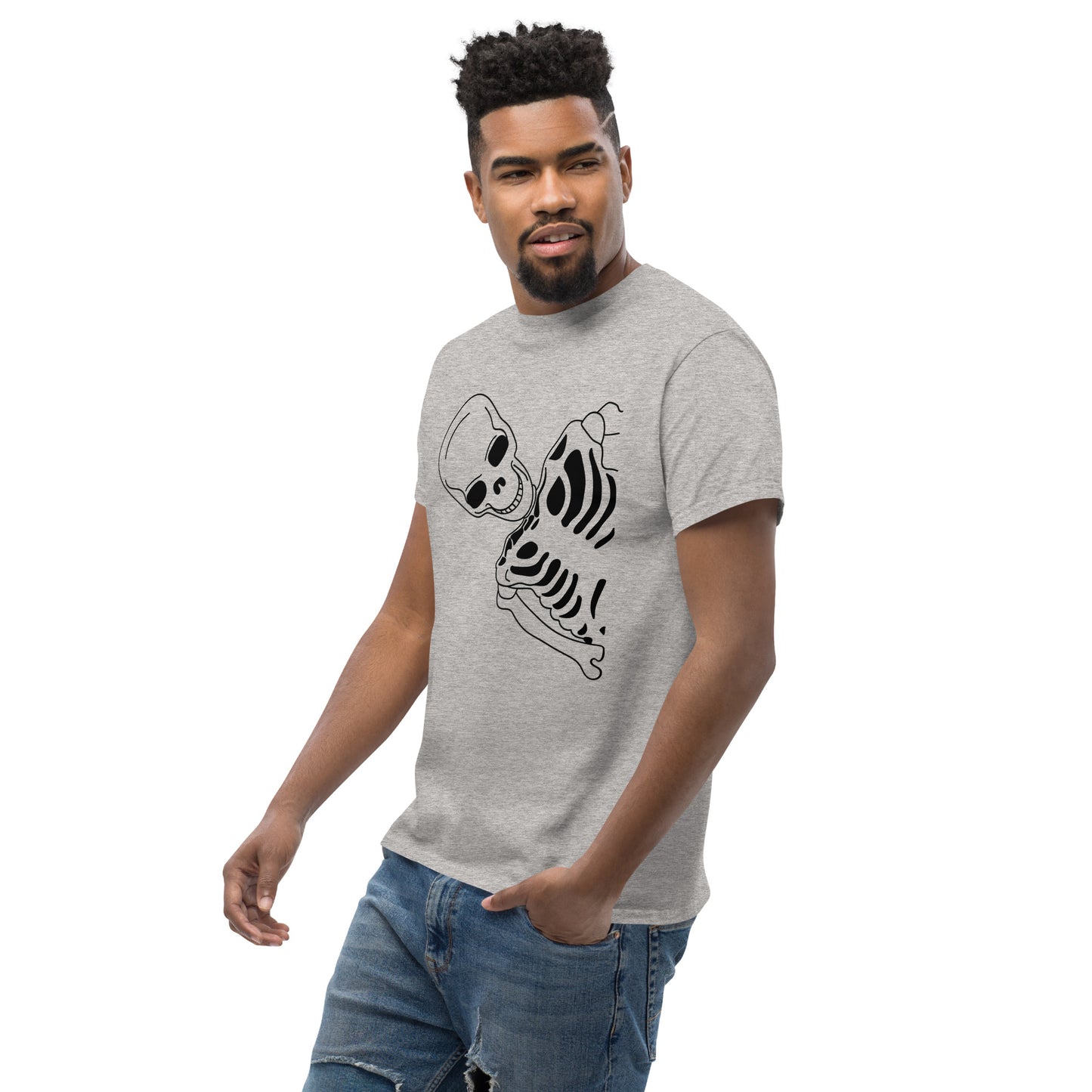 T-shirt classique homme - Squelette