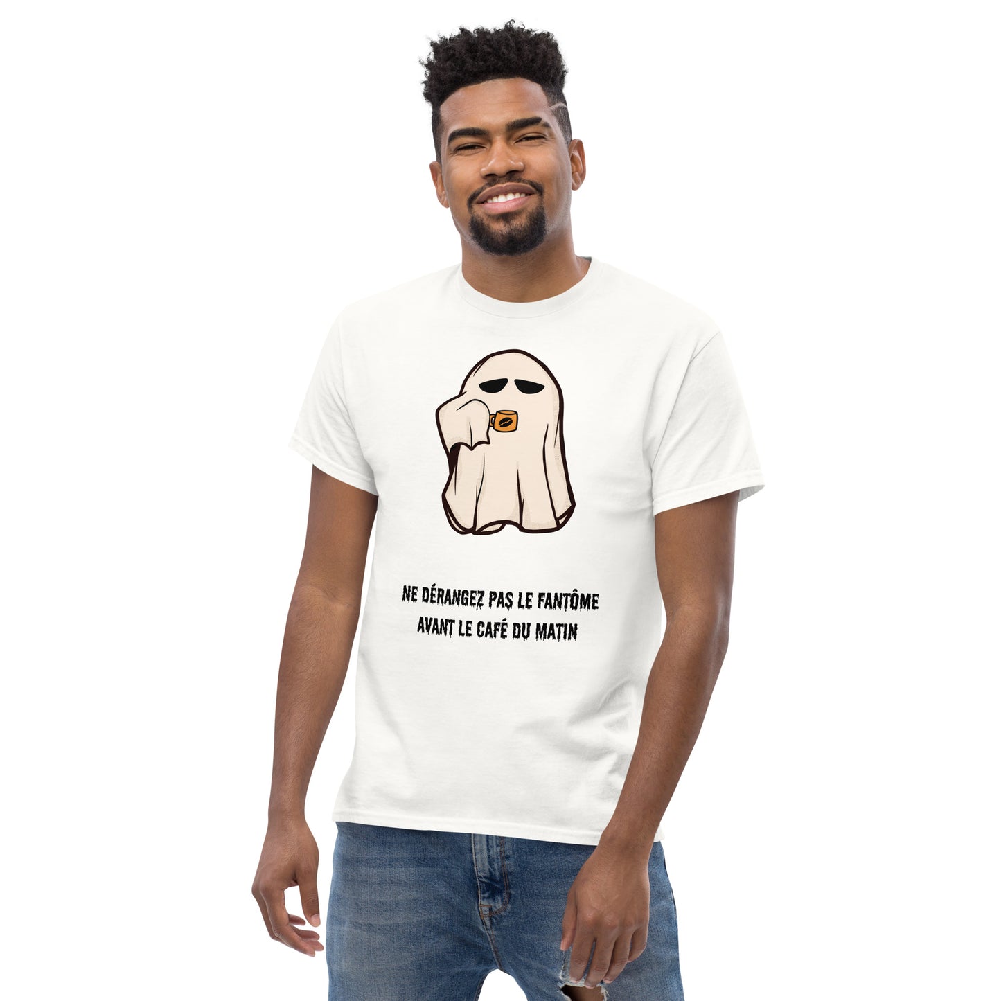 T-shirt classique homme - Fantôme du matin