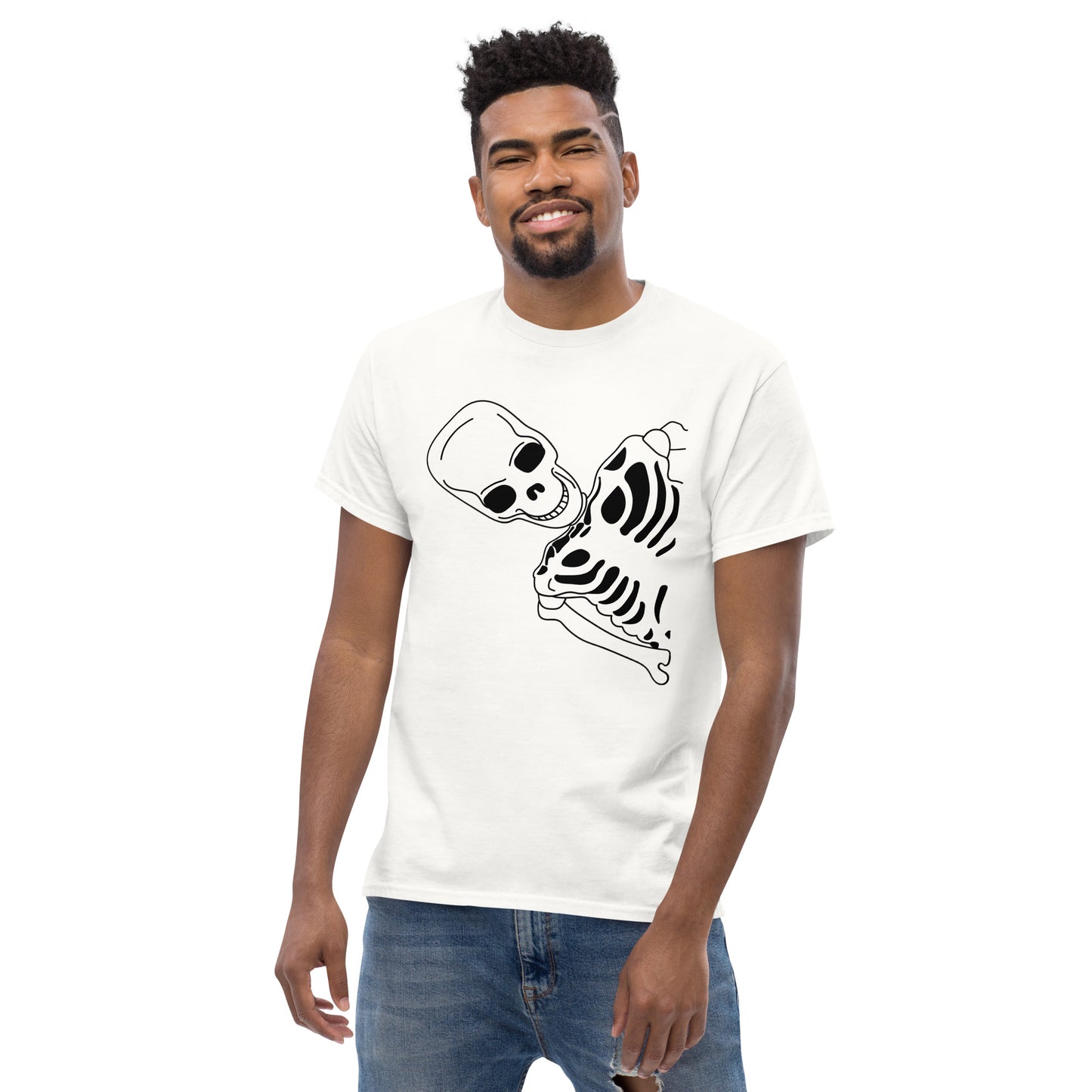 T-shirt classique homme - Squelette