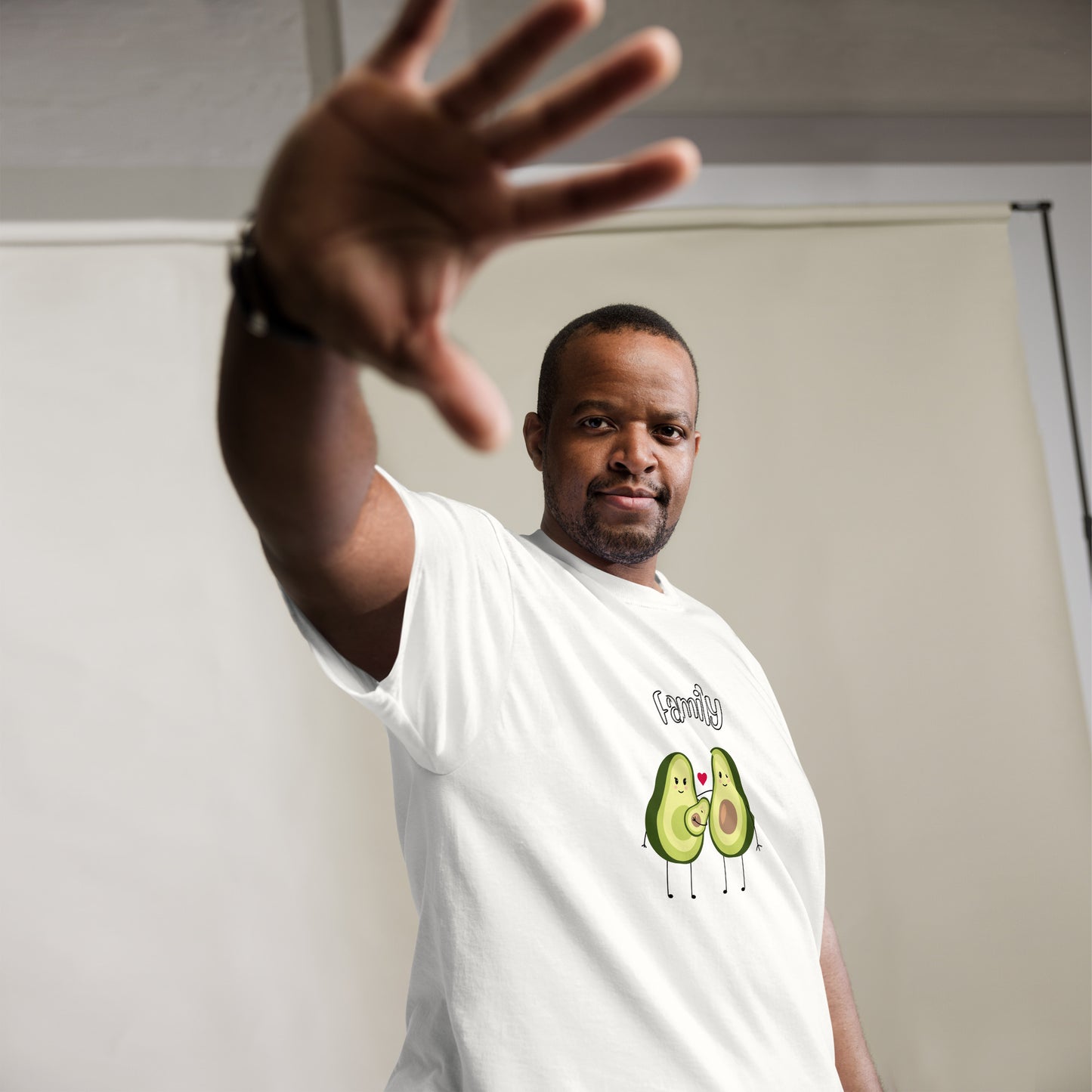 T-shirt classique homme - Avocado Family