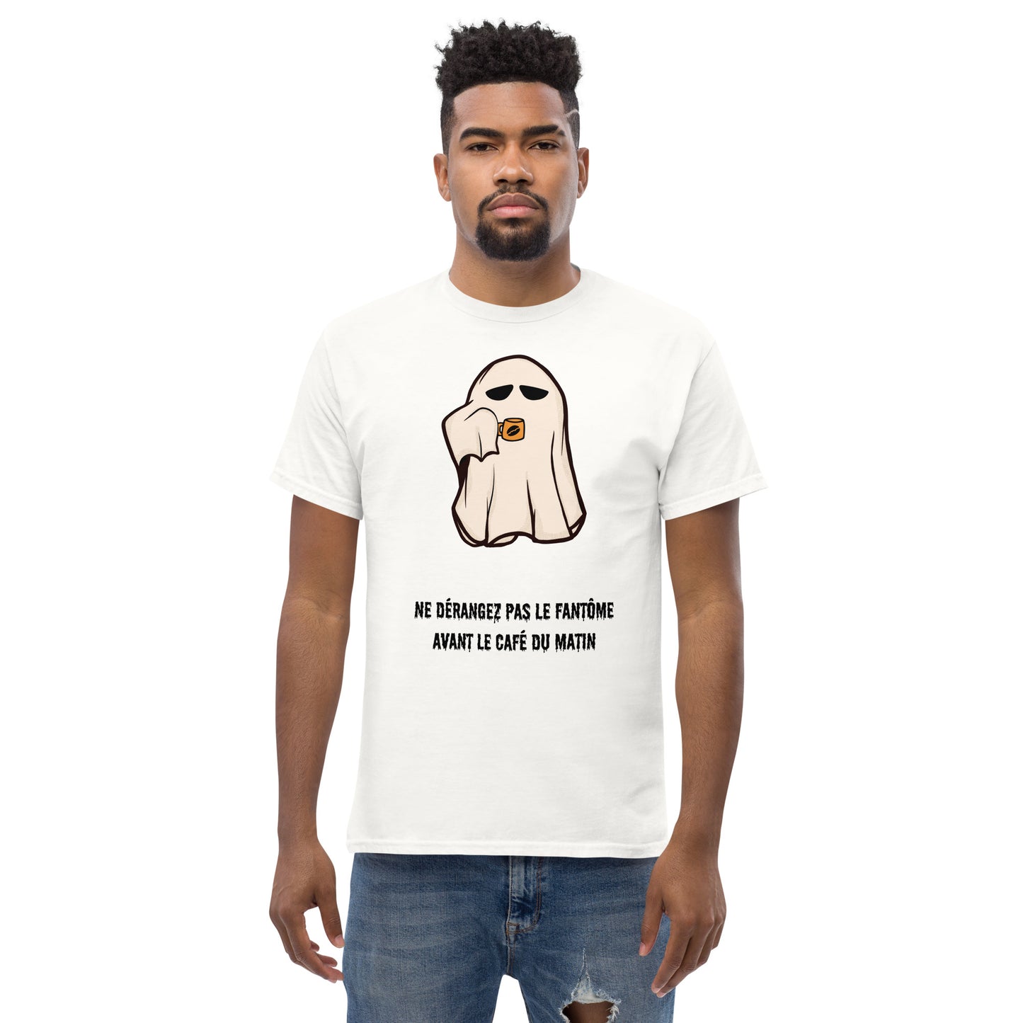 T-shirt classique homme - Fantôme du matin