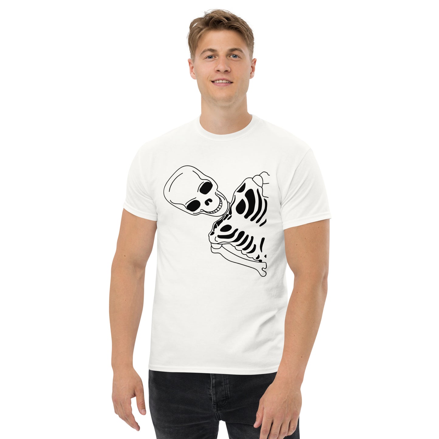 T-shirt classique homme - Squelette