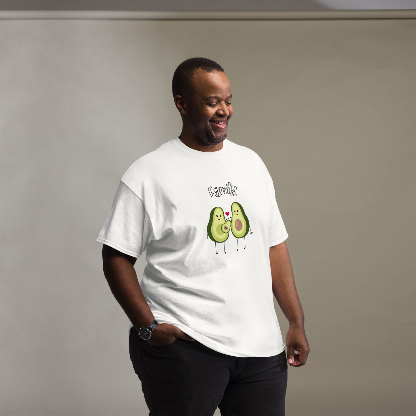 T-shirt classique homme - Avocado Family