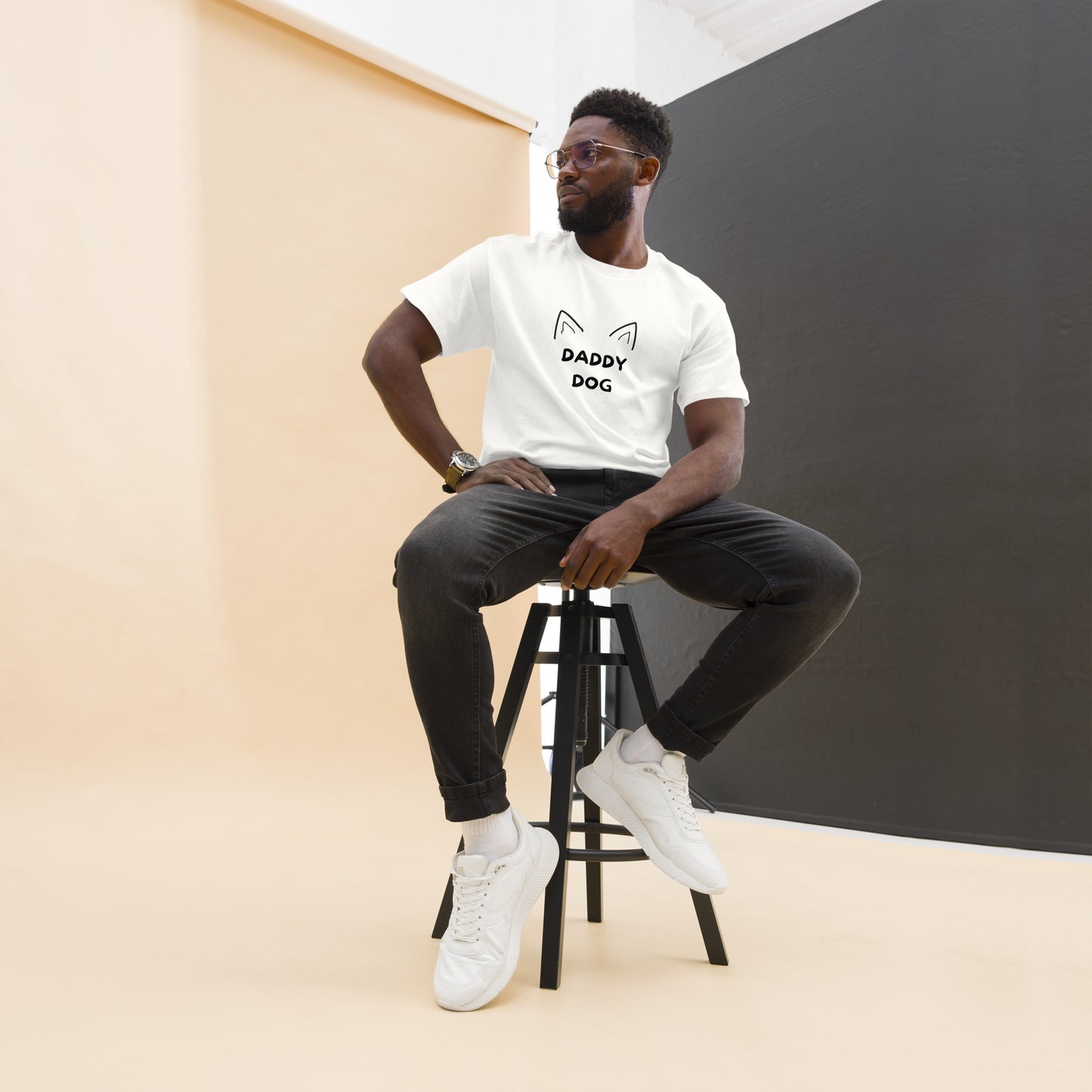 T-shirt classique homme - Daddy Dog