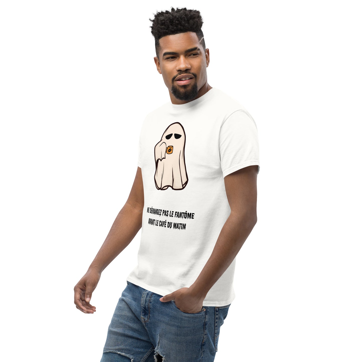 T-shirt classique homme - Fantôme du matin