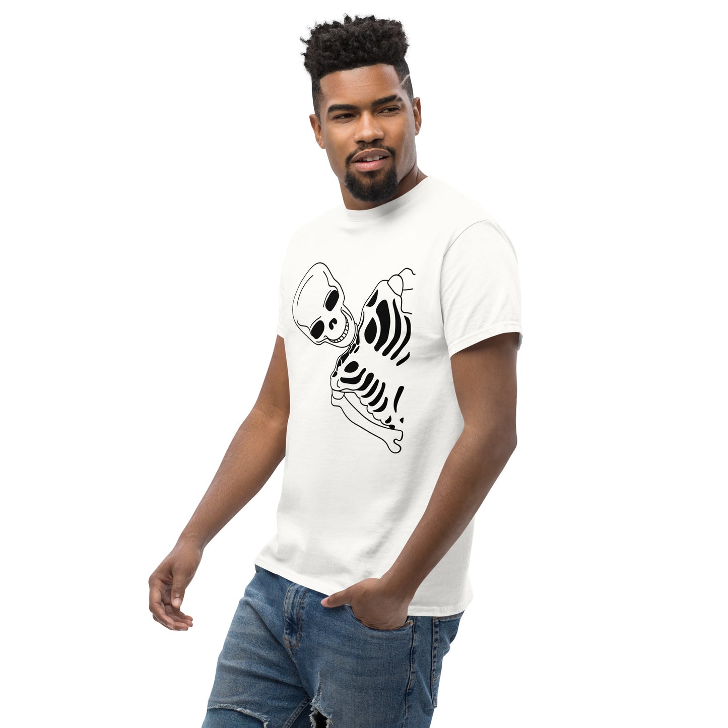 T-shirt classique homme - Squelette