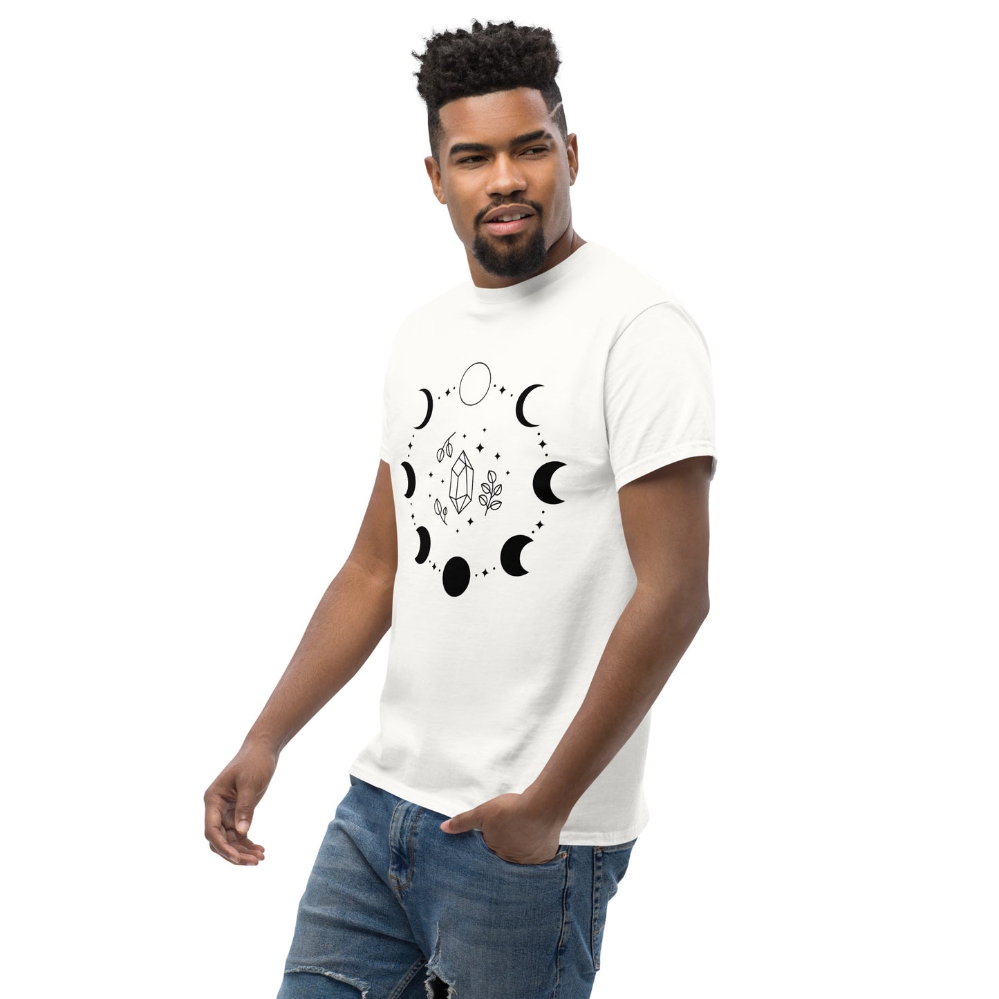 T-shirt classique homme - Cycle De Lune