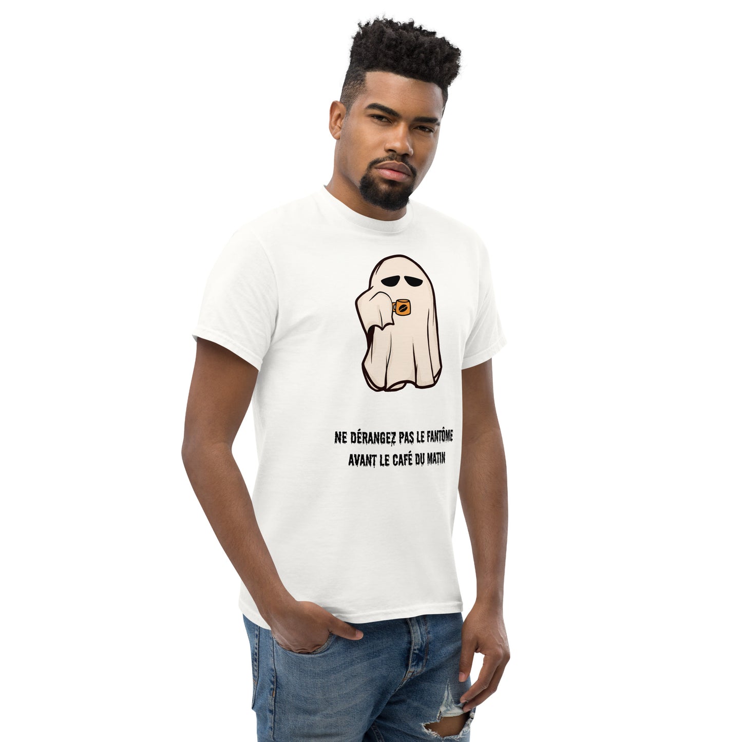T-shirt classique homme - Fantôme du matin