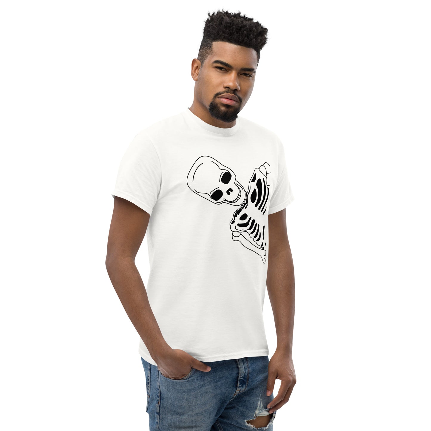 T-shirt classique homme - Squelette