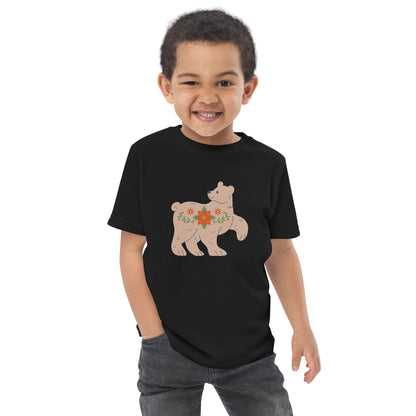 T-shirt en jersey enfant - Ours De Noël