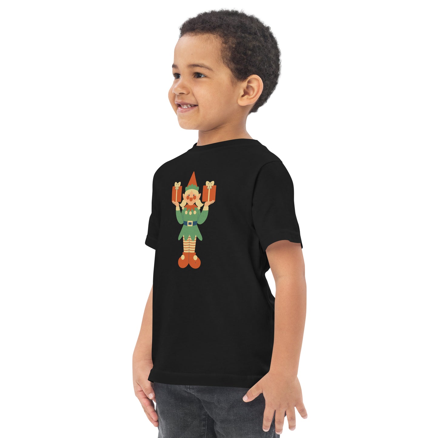 T-shirt en jersey enfant - Lutin De Noël