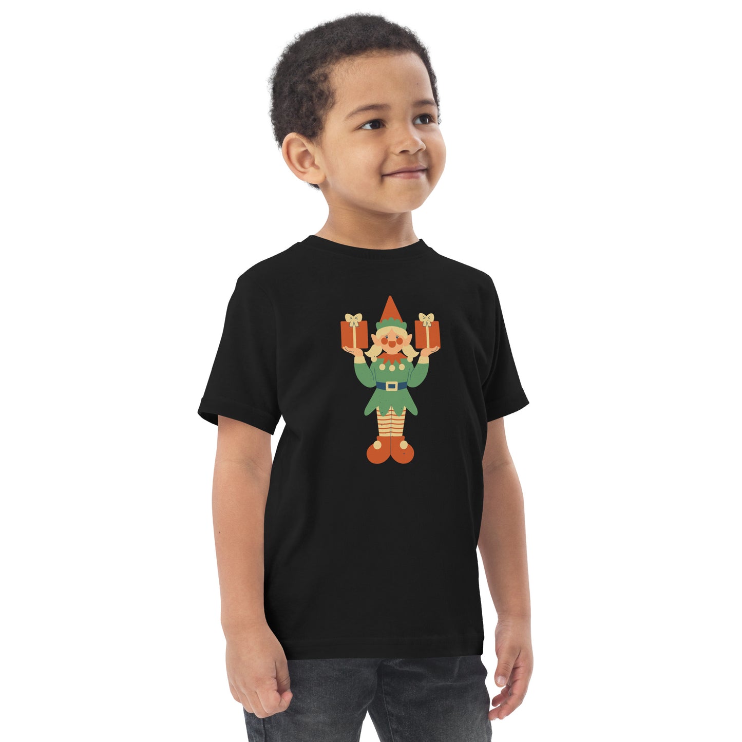 T-shirt en jersey enfant - Lutin De Noël