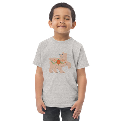 T-shirt en jersey enfant - Ours De Noël