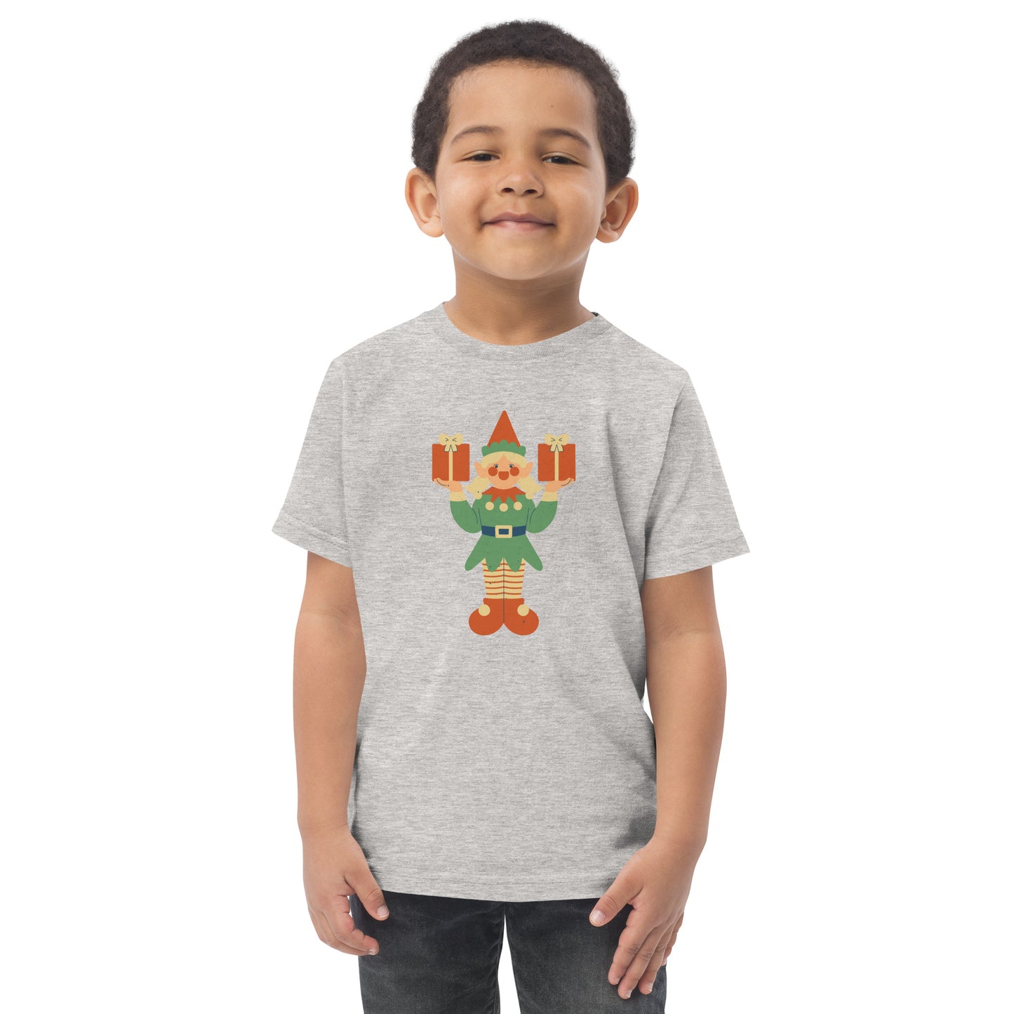 T-shirt en jersey enfant - Lutin De Noël