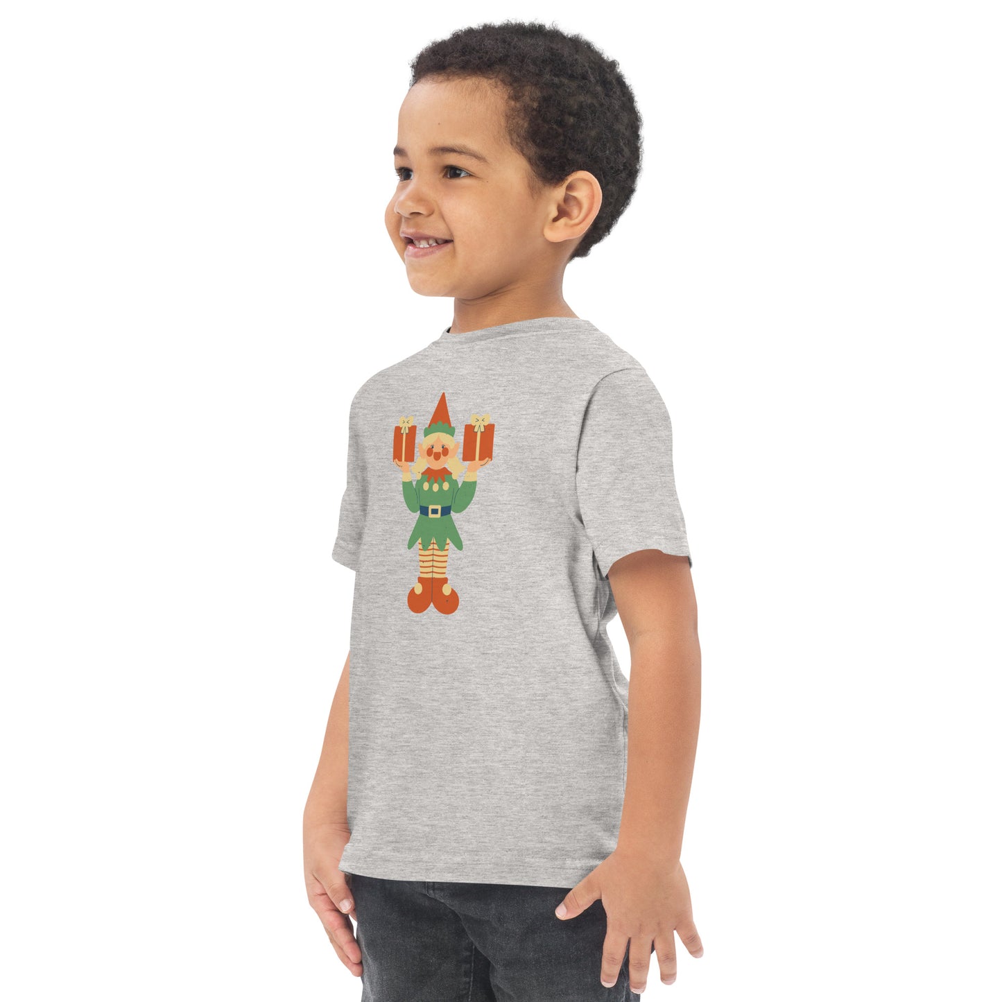 T-shirt en jersey enfant - Lutin De Noël