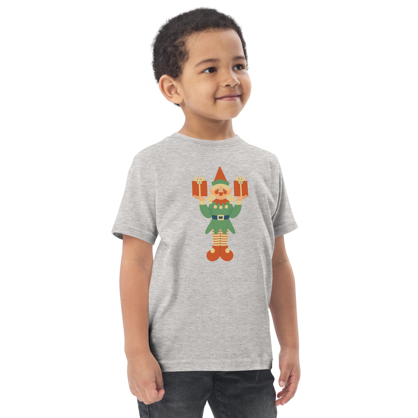T-shirt en jersey enfant - Lutin De Noël