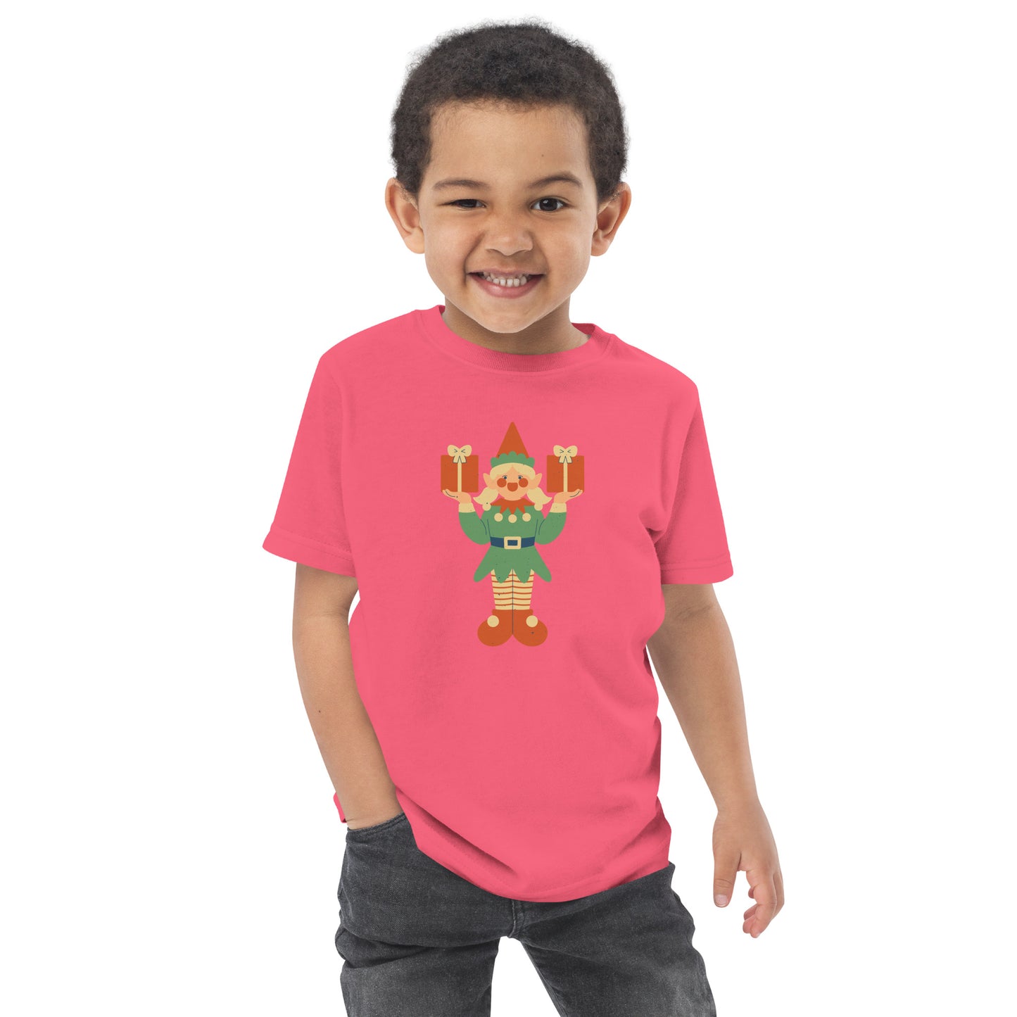 T-shirt en jersey enfant - Lutin De Noël