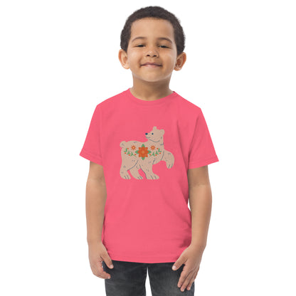T-shirt en jersey enfant - Ours De Noël