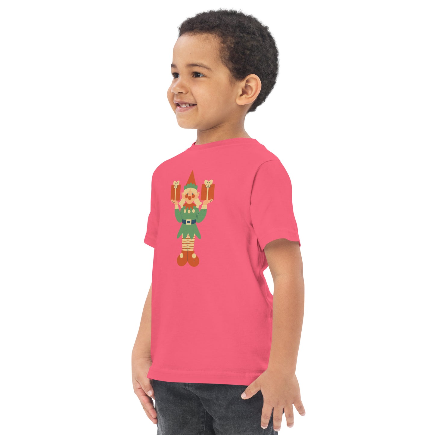 T-shirt en jersey enfant - Lutin De Noël