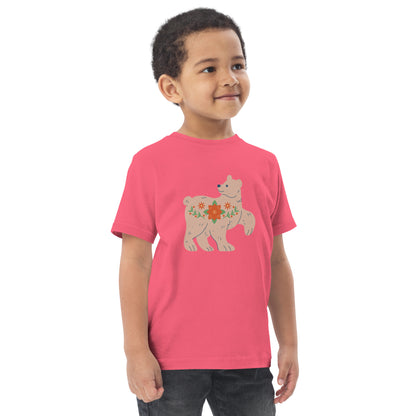 T-shirt en jersey enfant - Ours De Noël
