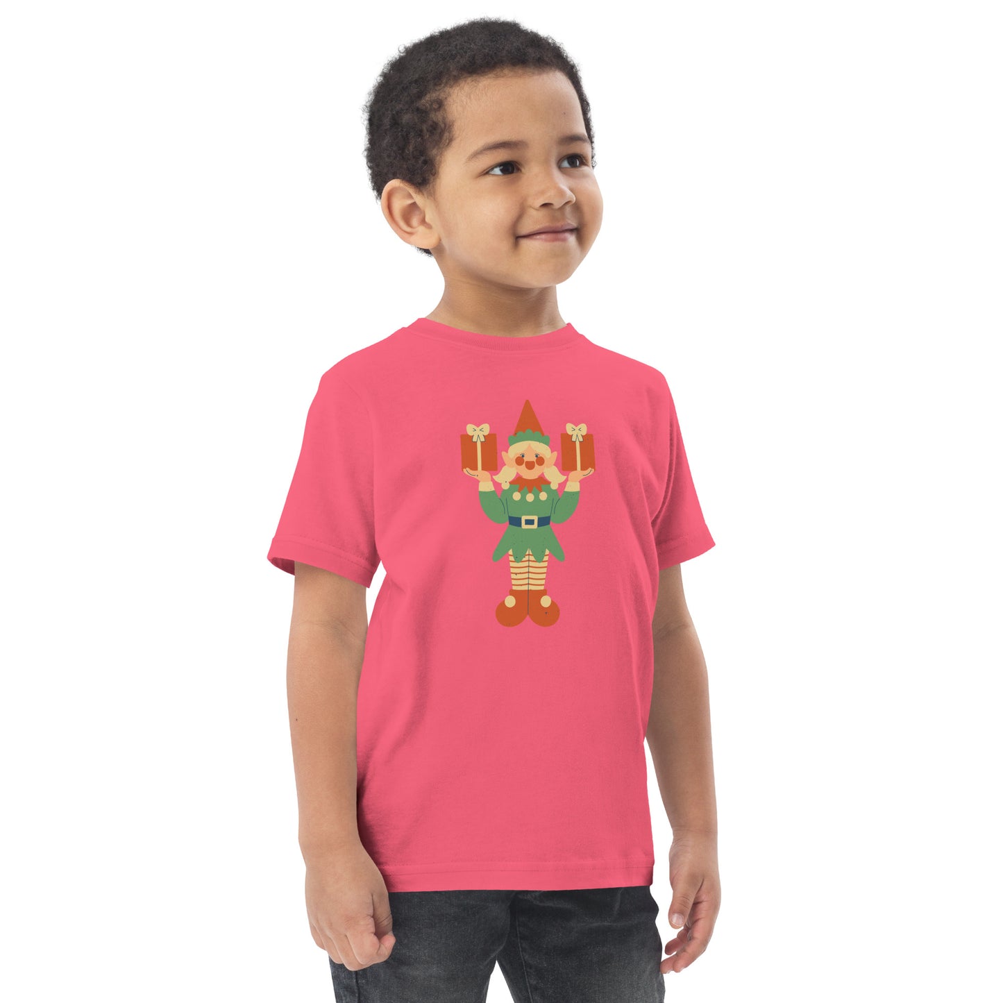 T-shirt en jersey enfant - Lutin De Noël