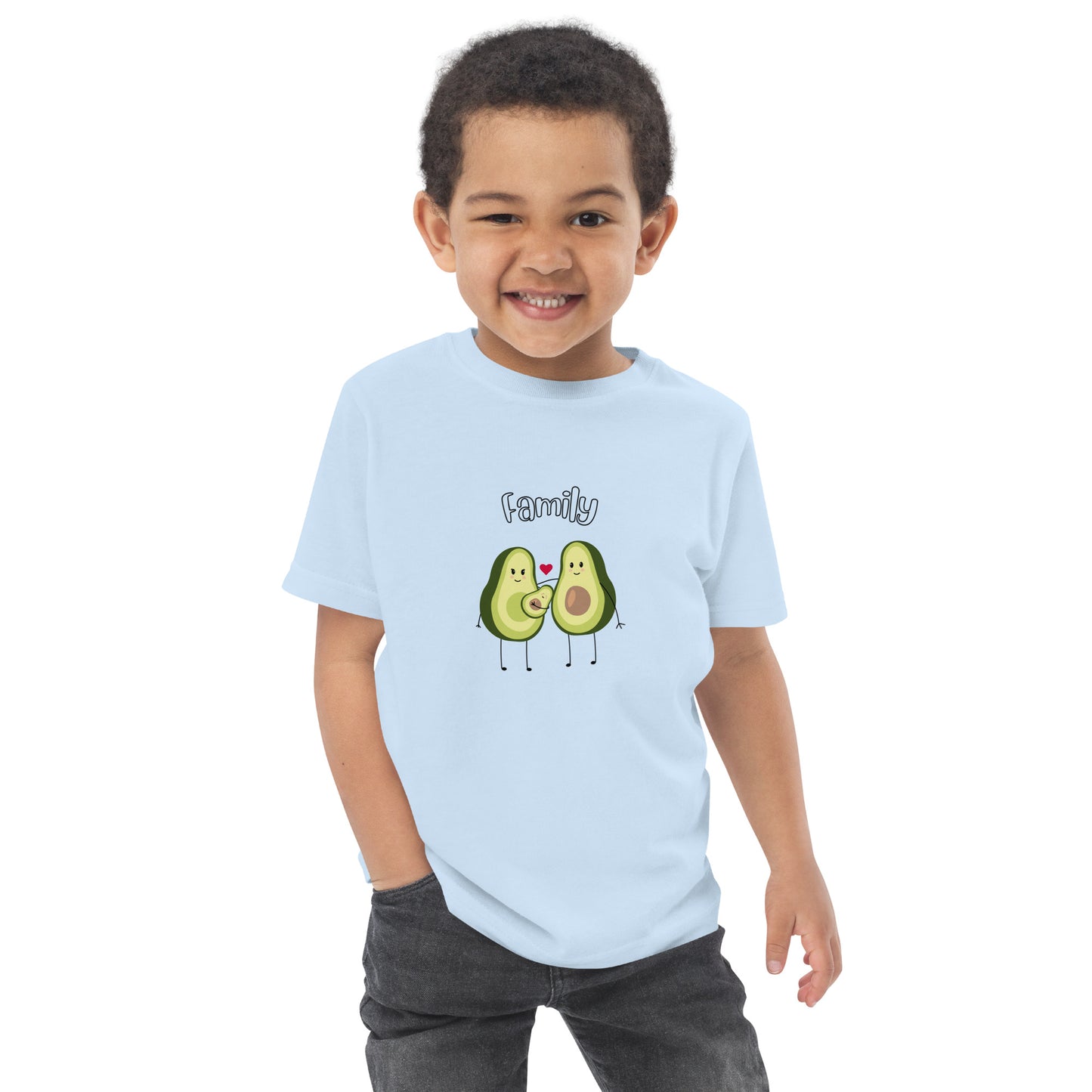 T-shirt en jersey enfant - Avocado Family