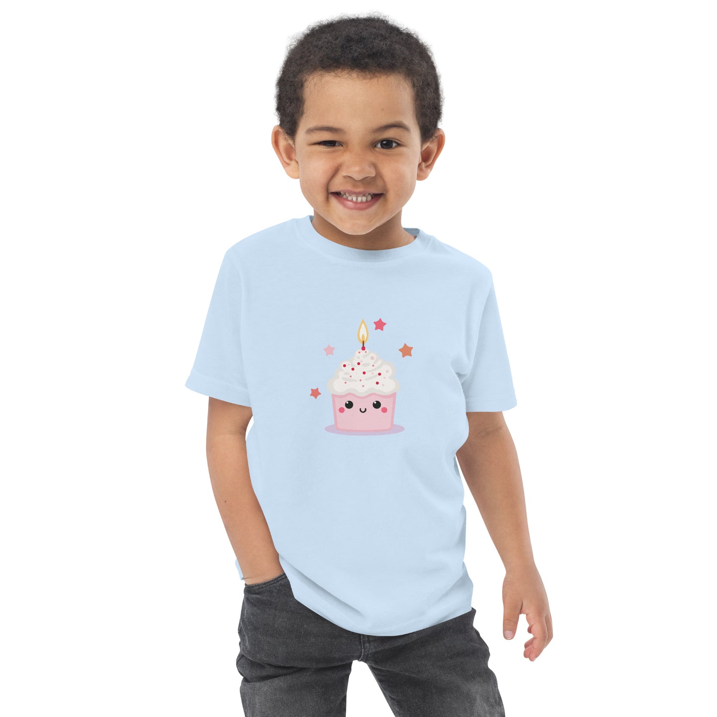 T-shirt en jersey enfant - Cupcake Licorne