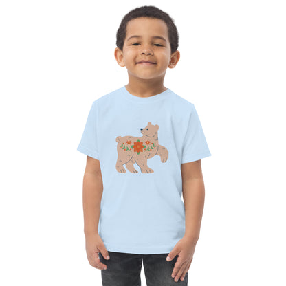 T-shirt en jersey enfant - Ours De Noël