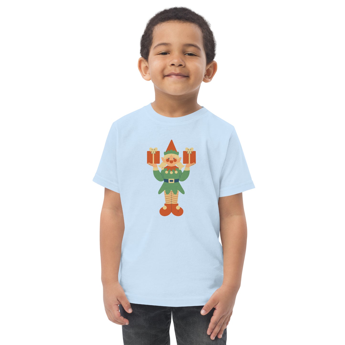 T-shirt en jersey enfant - Lutin De Noël