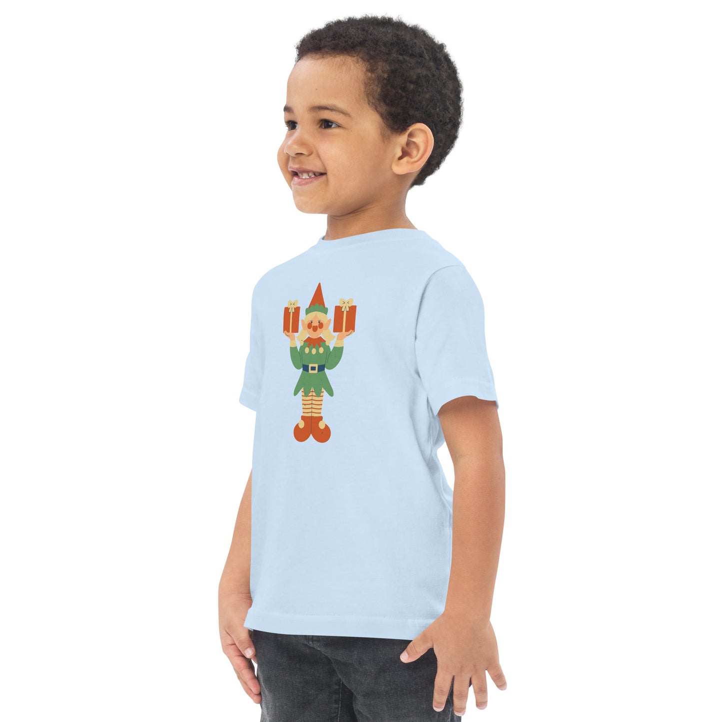 T-shirt en jersey enfant - Lutin De Noël