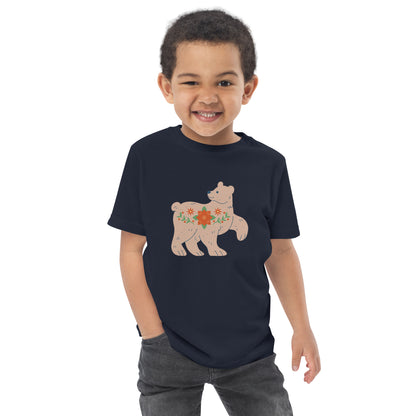 T-shirt en jersey enfant - Ours De Noël