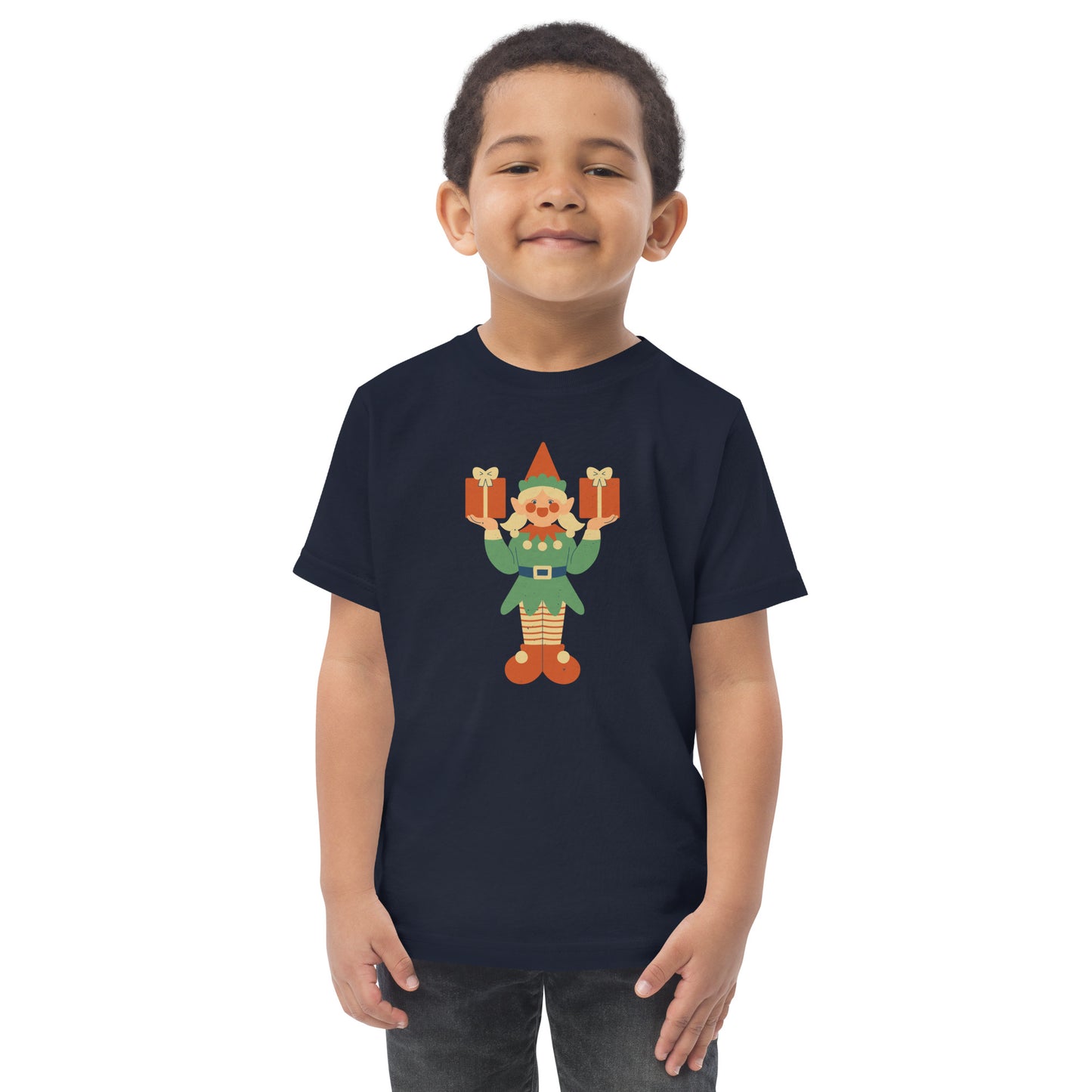 T-shirt en jersey enfant - Lutin De Noël