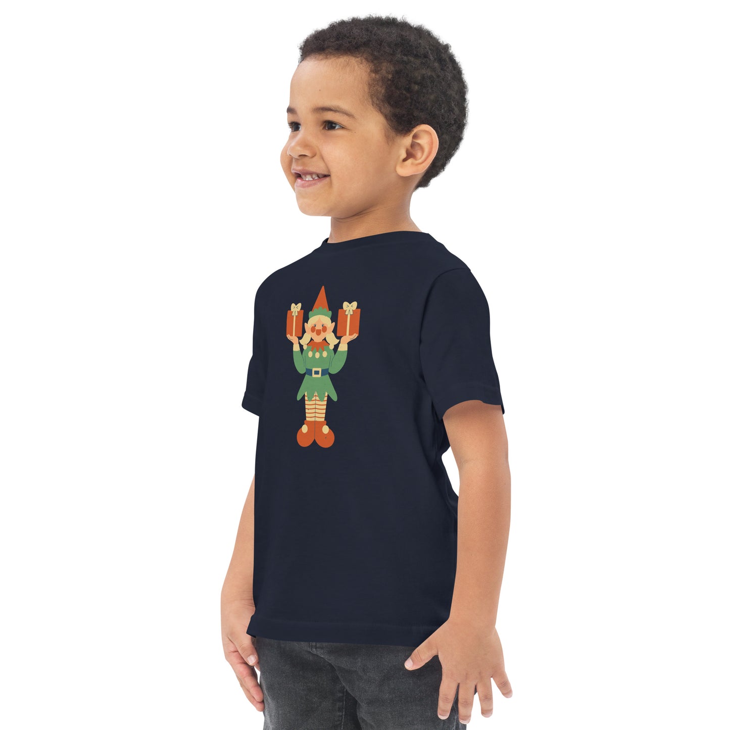 T-shirt en jersey enfant - Lutin De Noël