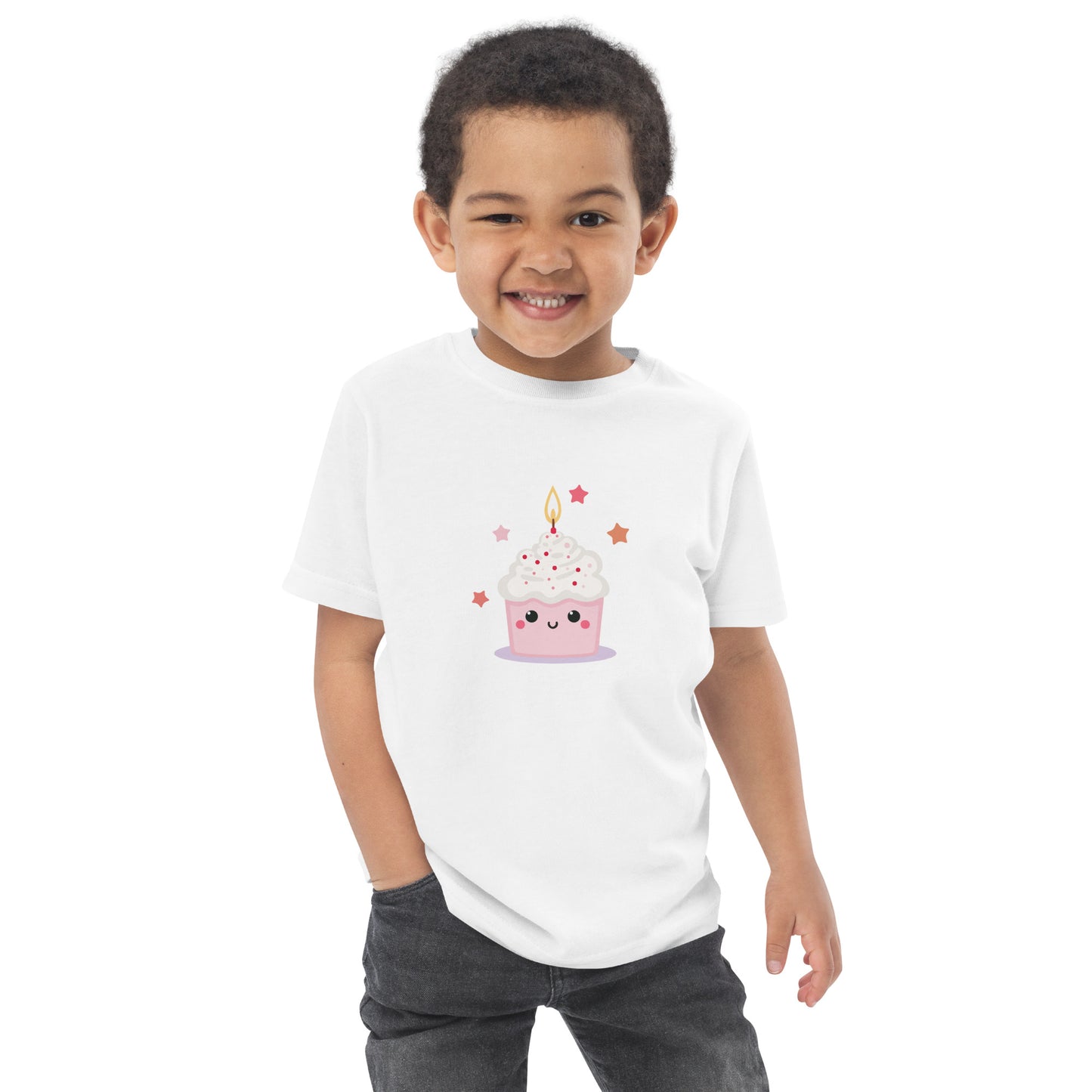 T-shirt en jersey enfant - Cupcake Licorne
