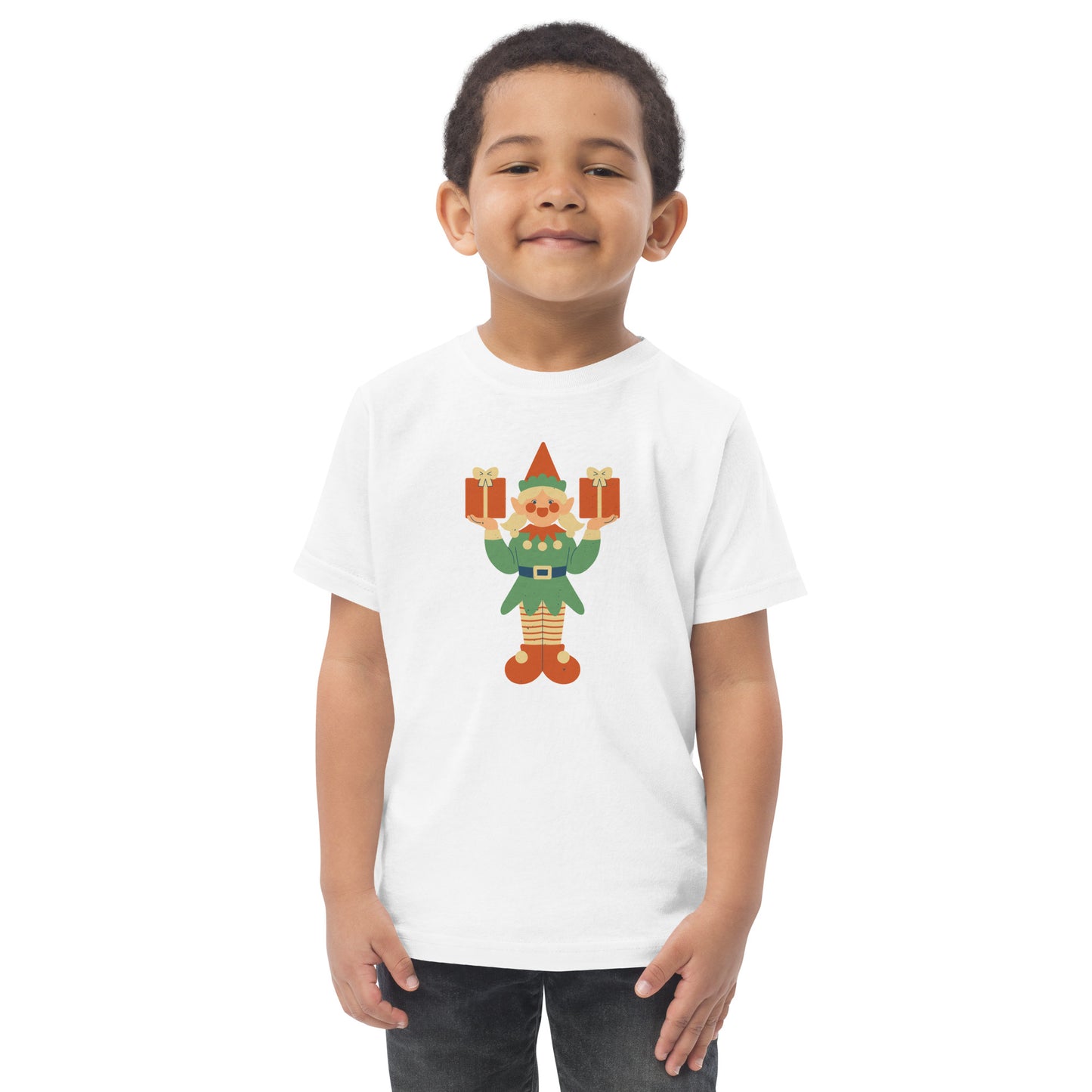 T-shirt en jersey enfant - Lutin De Noël