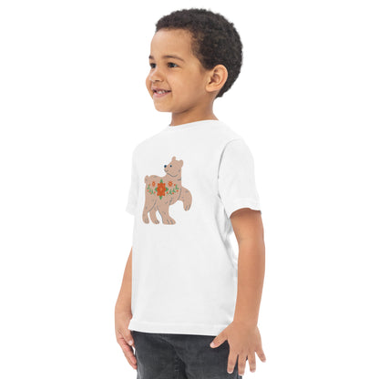 T-shirt en jersey enfant - Ours De Noël