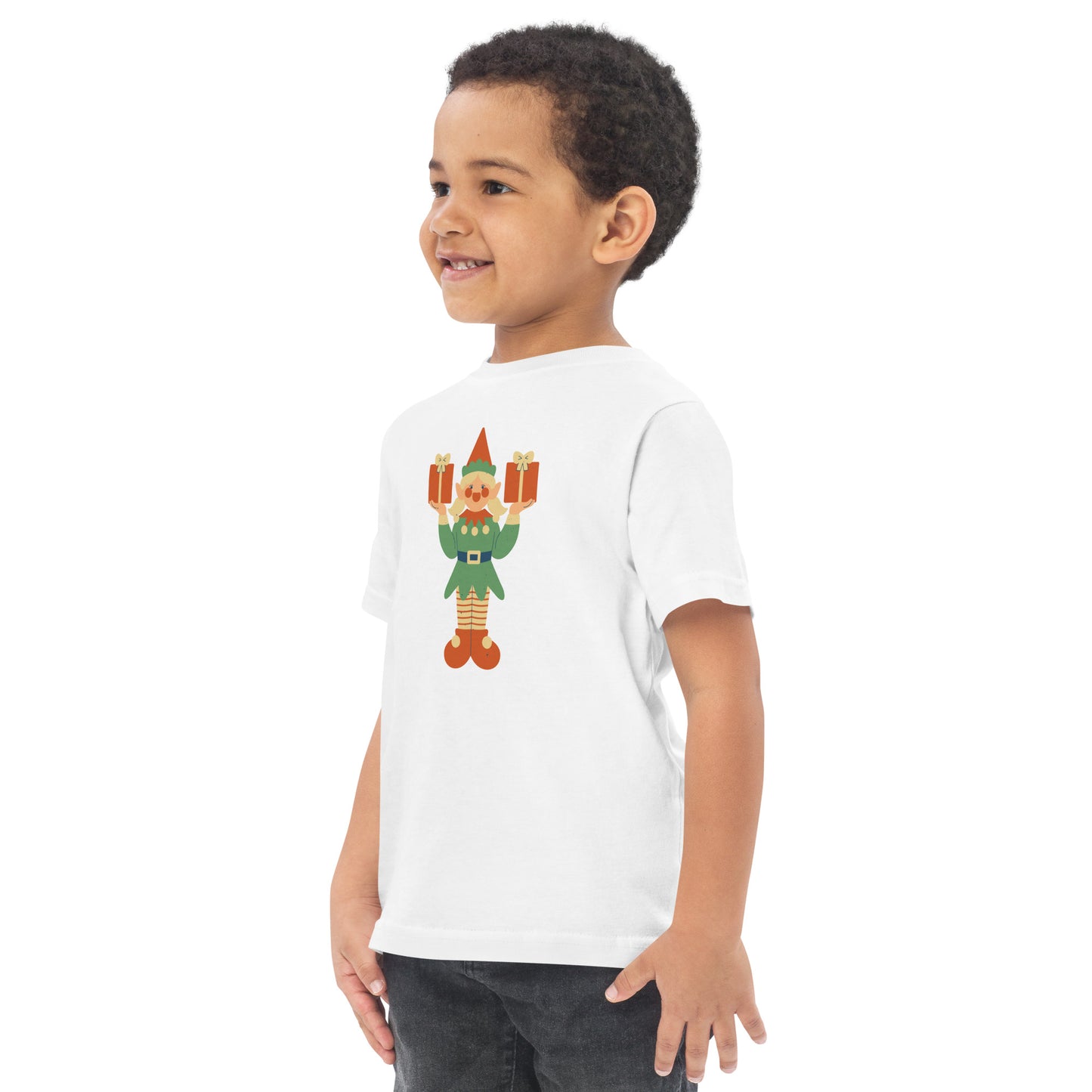 T-shirt en jersey enfant - Lutin De Noël
