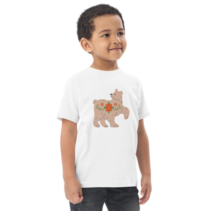 T-shirt en jersey enfant - Ours De Noël