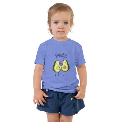 T-shirt à Manches Courtes pour Enfant - Avocado Family
