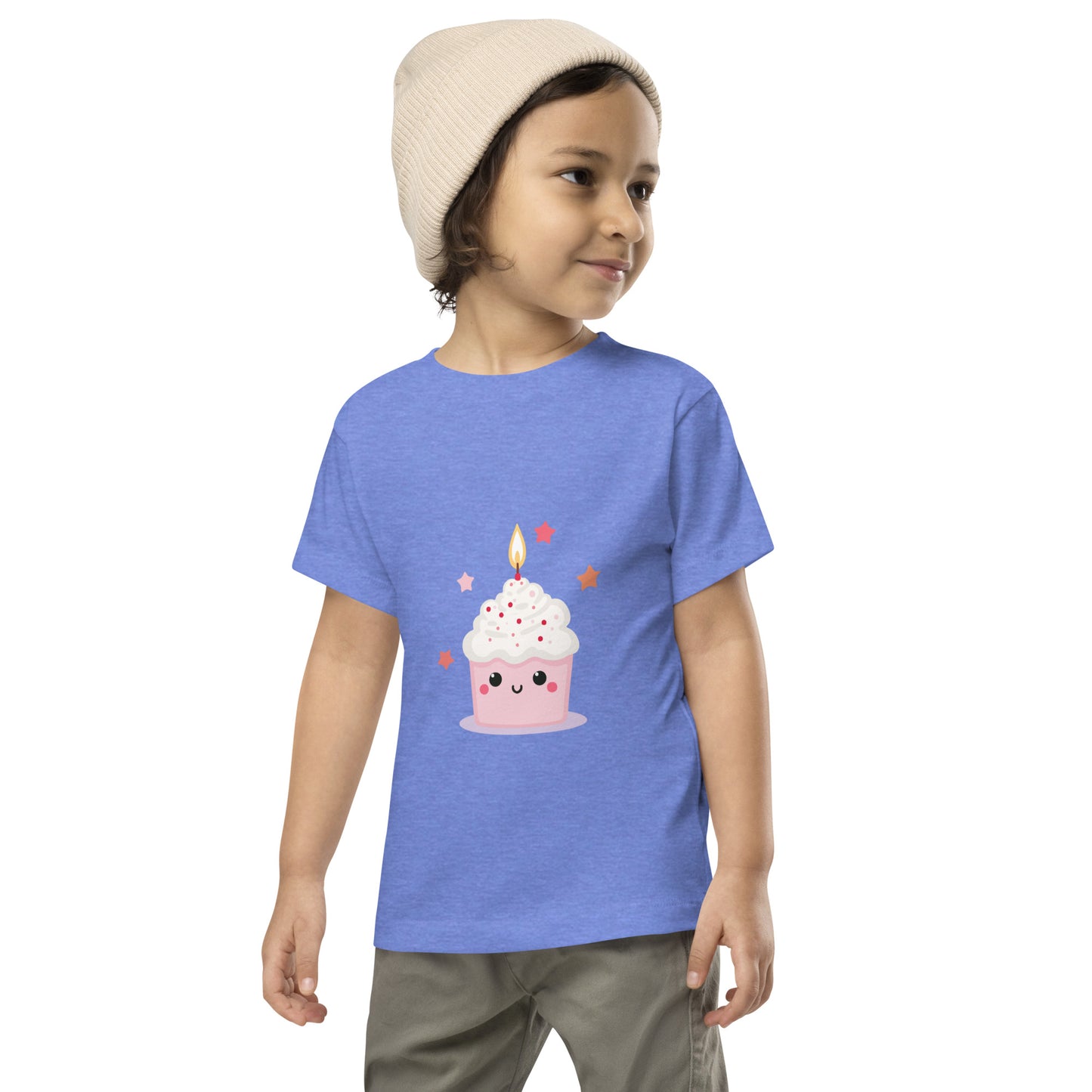 T-shirt à Manches Courtes pour Enfant - Cupcake Licorne