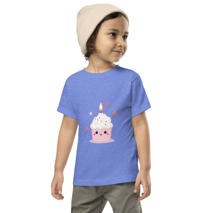 T-shirt à Manches Courtes pour Enfant - Cupcake Licorne
