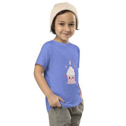T-shirt à Manches Courtes pour Enfant - Cupcake Licorne