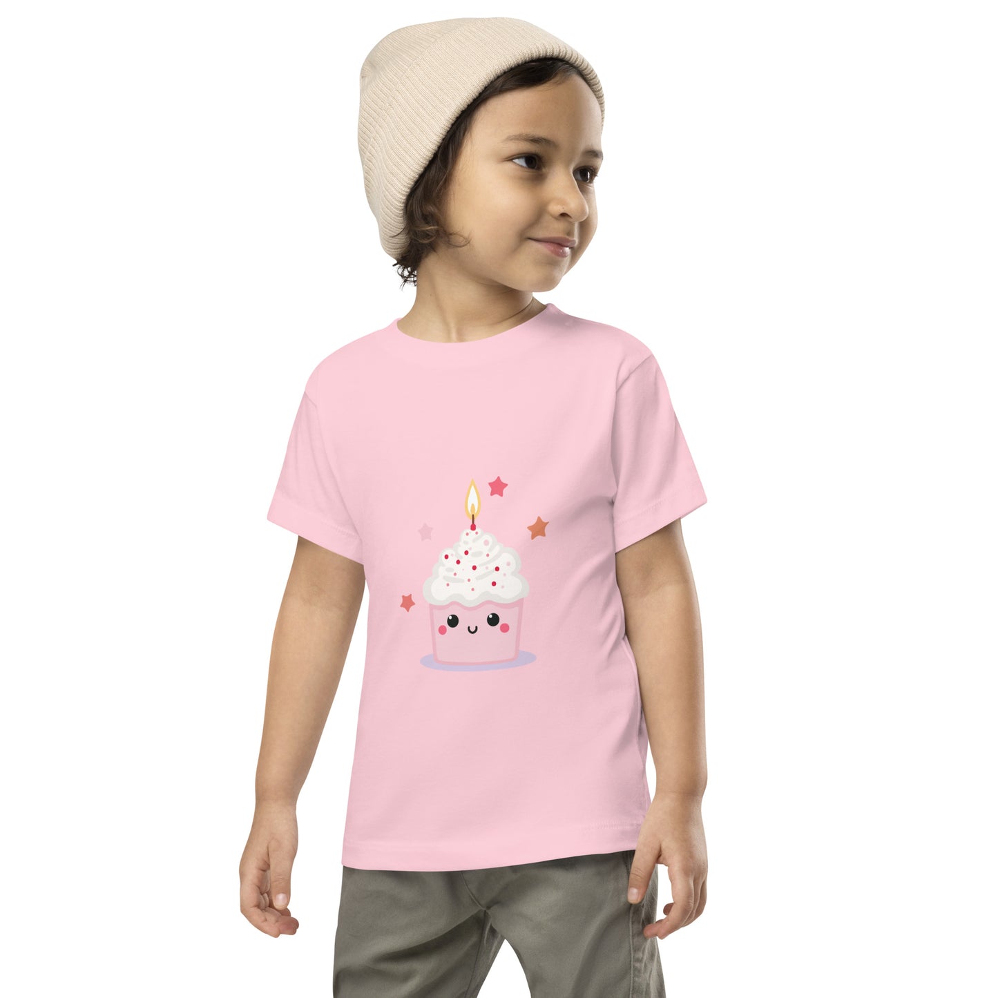 T-shirt à Manches Courtes pour Enfant - Cupcake Licorne
