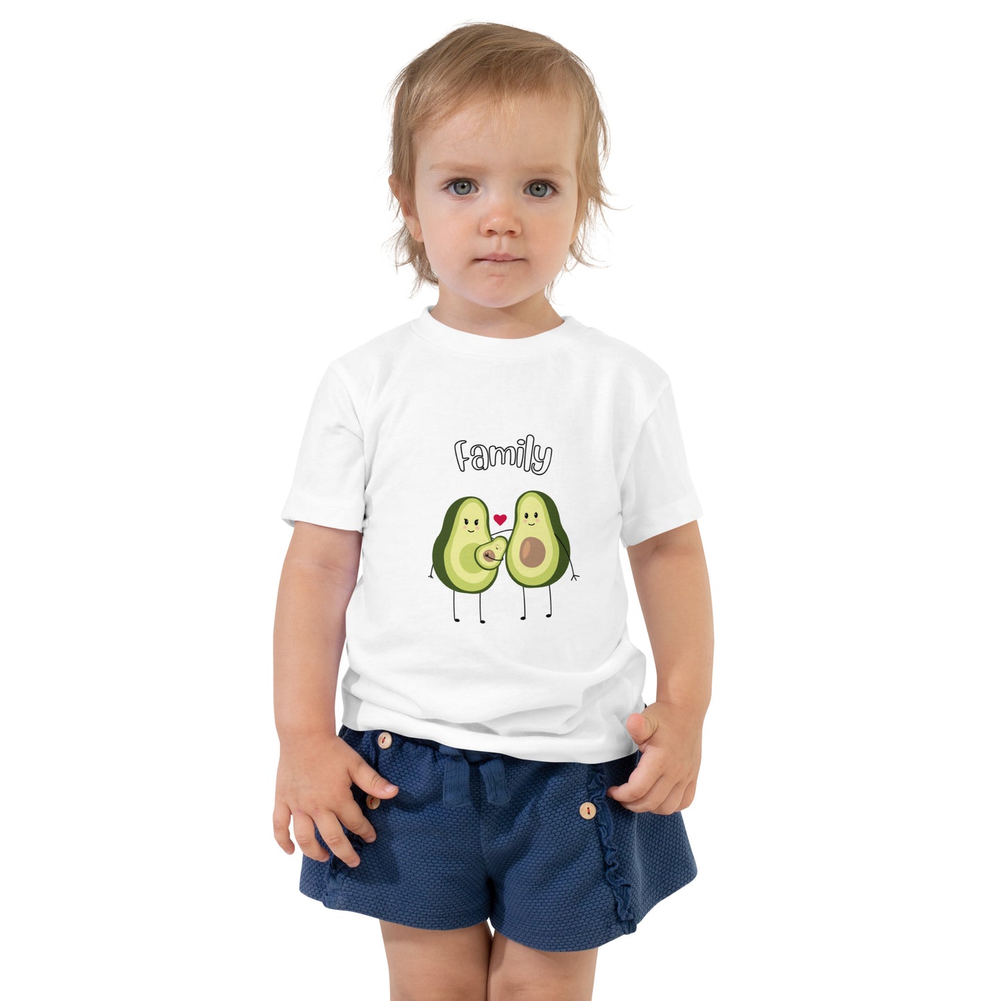 T-shirt à Manches Courtes pour Enfant - Avocado Family