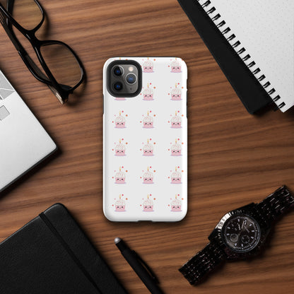 Coque d'iPhone® rigide - Cupcake Licorne