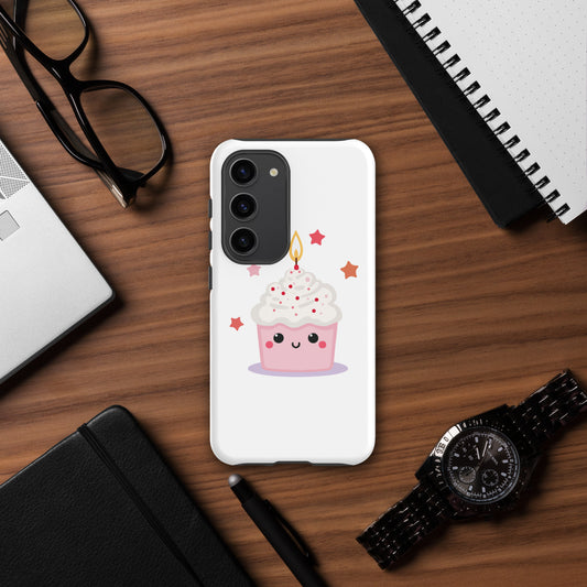 Coque solide pour Samsung® - Cupcake Licorne